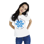 Naisten T-paita Siberian Wellness (väri: valkoinen, koko: XS) 107018