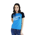 Naisten T-paita Siberian Super Team (väri: vaaleansininen, koko: M)